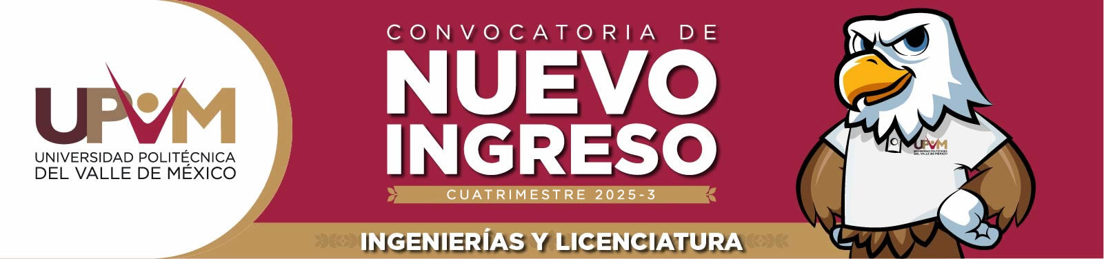 Convocatoria admisión nuevo ingreso 2025-3 segunda ronda