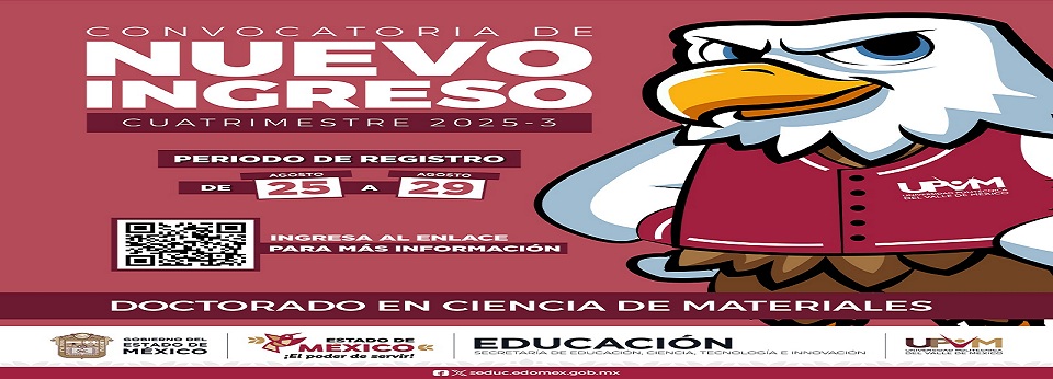 Convocatoria doctorado ciencias de materiales