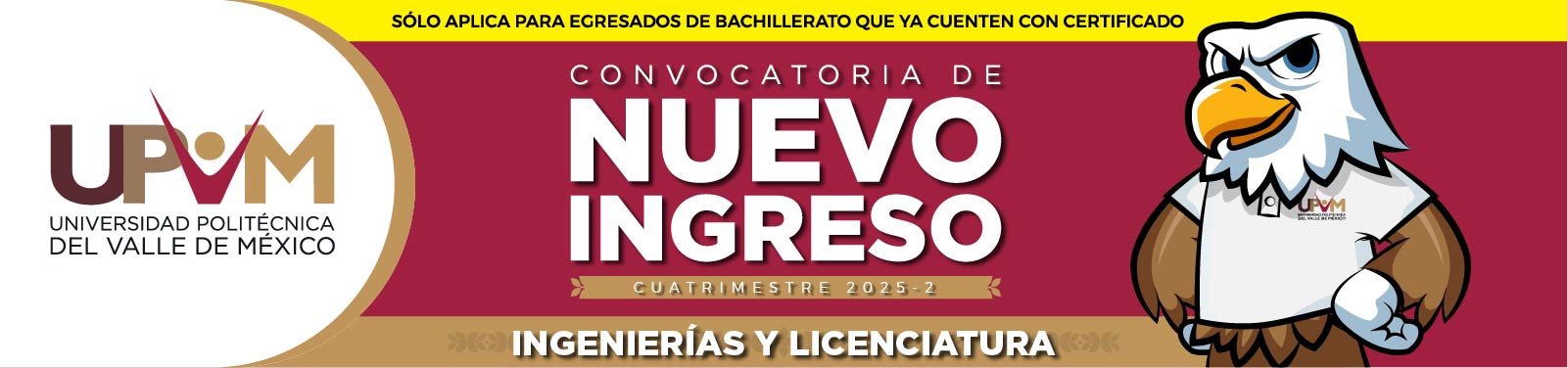 Convocatoria de ingreso 2025-2